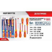 Набор отверток MOLDER VDE 1000 В 6 шт (MT35206)