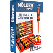 Набір викруток MOLDER VDE 1000 13 шт (MT35213)
