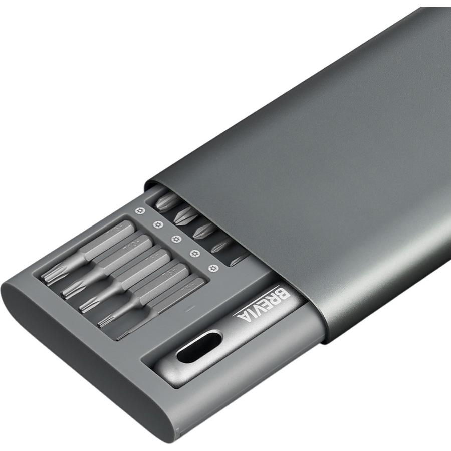 Внешний вид Отвертка с набором бит BREVIA 31 в 1 (55031MMC)