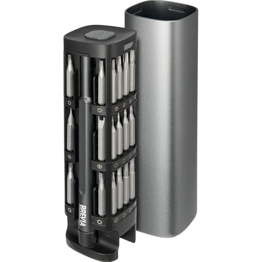 Викрутка з набором біт BREVIA 46 в 1 (55046MMC) Тип накінечника/битки двоштирьовий (Spanner)