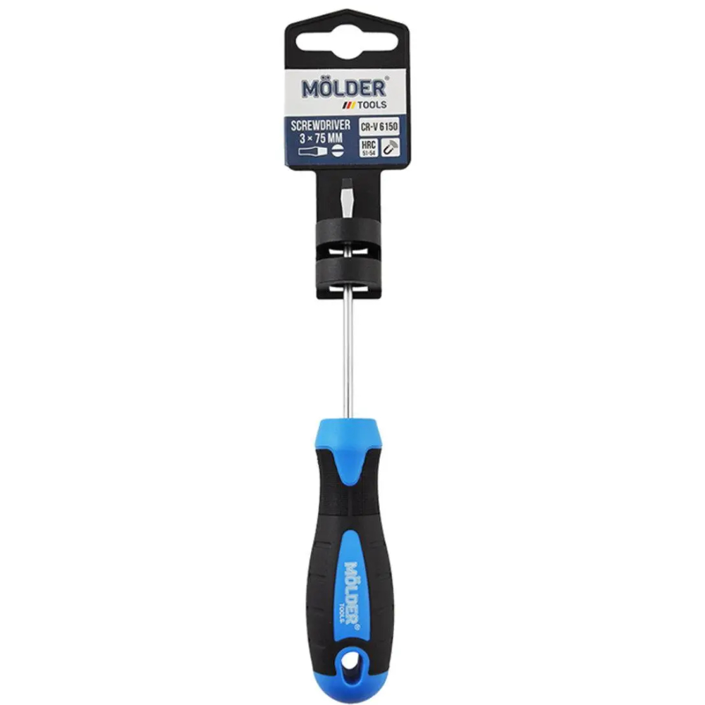 Викрутка MOLDER SL3x75mm (MT32001)