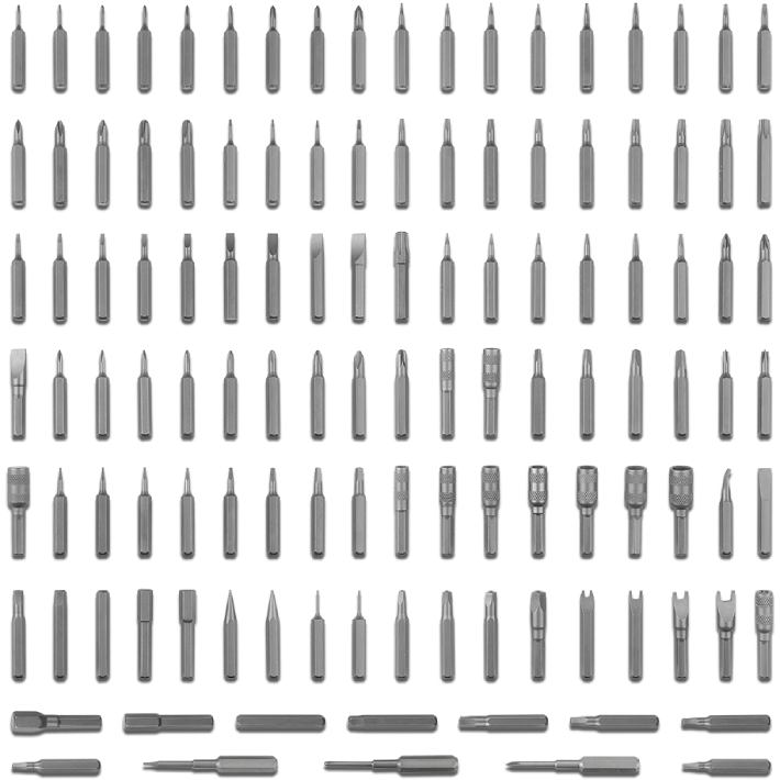 Внешний вид Отвертка с набором бит BREVIA 55150MPC