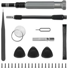 Отвертка с набором бит BREVIA 55150MPC