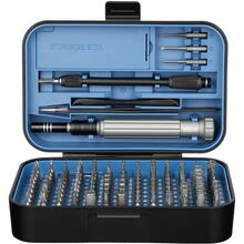 Отвертка с набором бит BREVIA 55150MPC