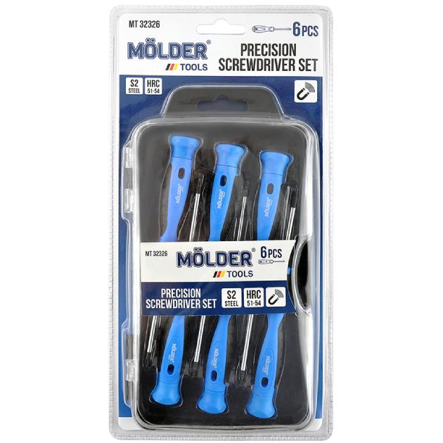 Набір викруток Molder 6 шт MT32326