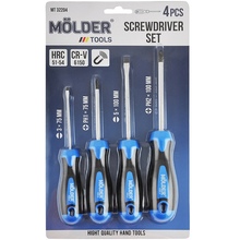 Набор отверток MOLDER 4 шт (MT32204)