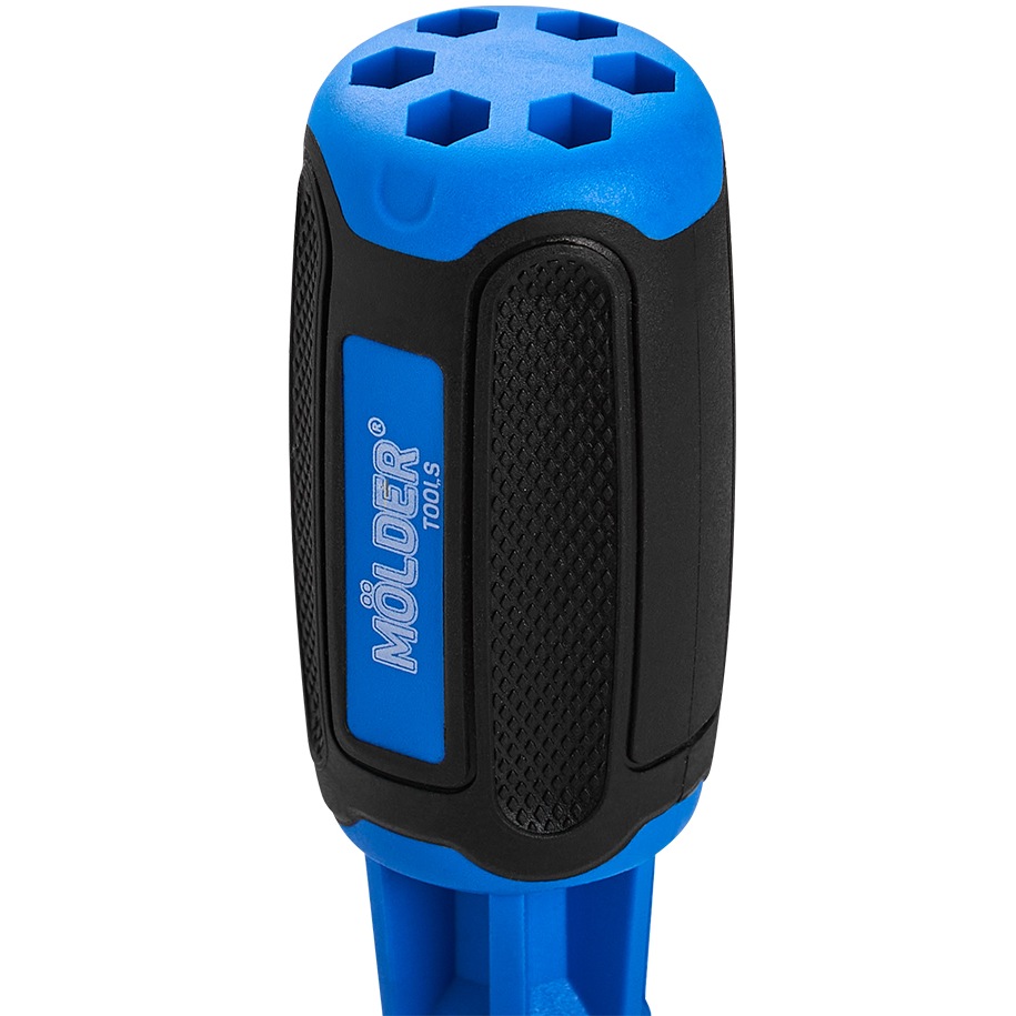 Викрутка з набором біт MOLDER 12 в 1 (MT32315) Тип накінечника/битки зіркоподібний (Torx/T)