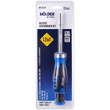 Викрутка з набором біт MOLDER 12 в 1 (MT32313)