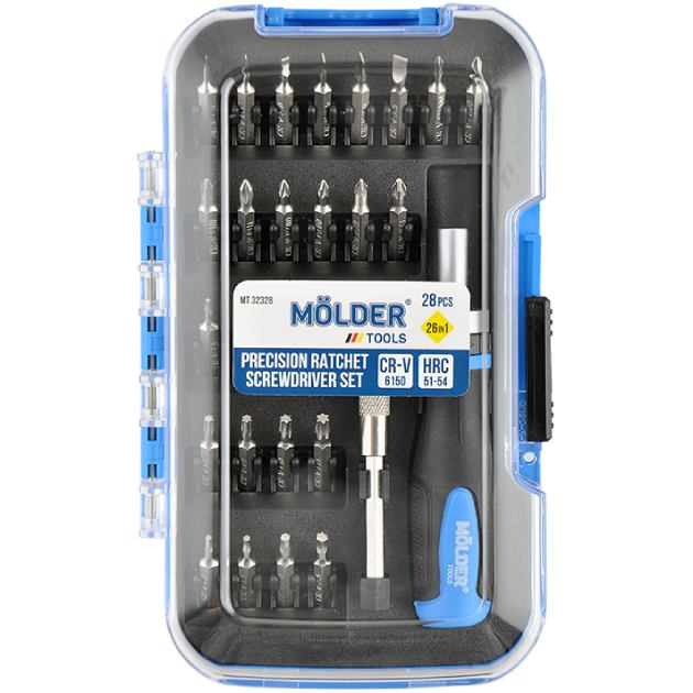 Викрутка з набором біт MOLDER MT32328