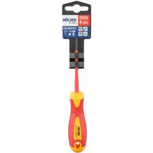 Отвертка Molder VDE 1000В SL2.5x75 мм MT35001
