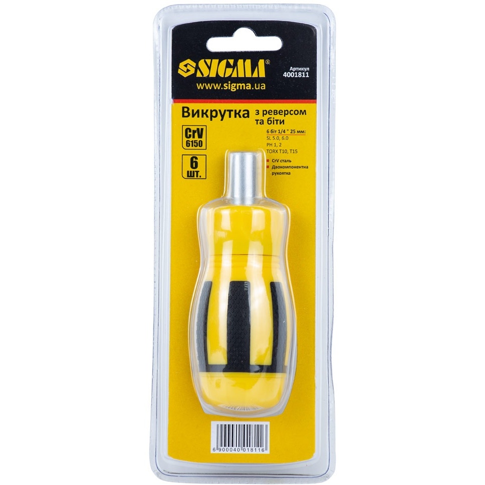 Отвертка SIGMA MINI 6 в 1 (4001811) ᐉ купить в FOXTROT ⁕ цены Отвертка SIGMA MINI 6 в 1 (4001811) ᐉ купить в FOXTROT ⁕ цены