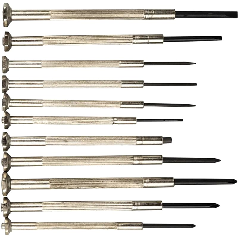 Набір викруток СТАЛЬ 11 шт (67982) Додатково Шило, магніт