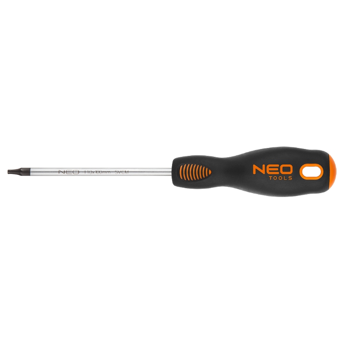 

Отвертка NEO TOOLS Torx T10 x 100 мм (04-043), Отвертка Torx T10 x 100 мм, CrMo