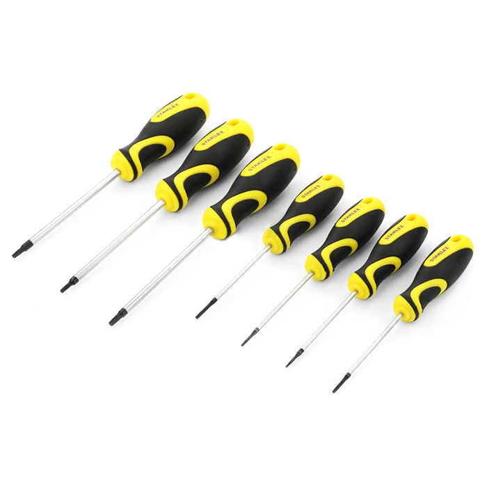

Набор отверток STANLEY Torx T5-Т20 7 предметів, Набір викруток Torx T5-Т20 7 предметів