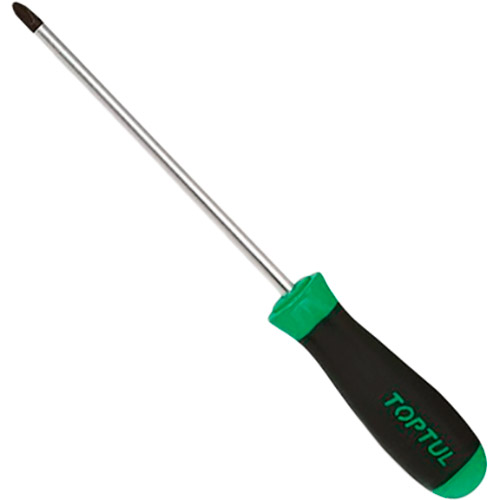 

Отвертка TOPTUL PH2 x 200 mm (FBAB0220), Отвертка крестовая PH2 x 200mm