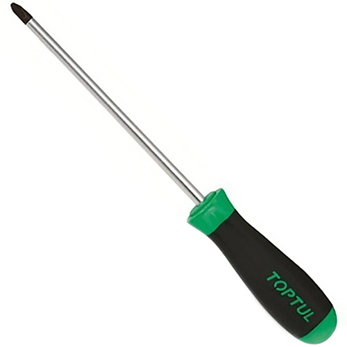 

Отвертка TOPTUL PH1 x 80mm (FBAB0108), Отвертка крестовая PH1 x 80mm