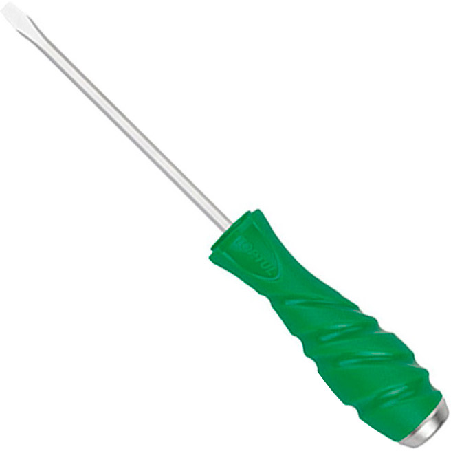 

Отвертка TOPTUL SUPER GRIP 5.5x125 мм (FAGE5E13), Отвертка шлицевая 5.5 x 125mm ударная SUPER GRIP