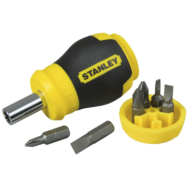 Викрутка STANLEY Multibit Stubby (0-66-357) Тип накінечника/битки хрестоподібний (Phillips/PH)