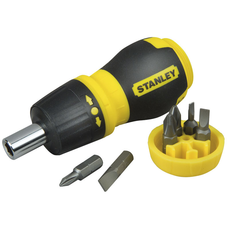 Викрутка STANLEY Multibit Stubby (0-66-358) Тип стандартна