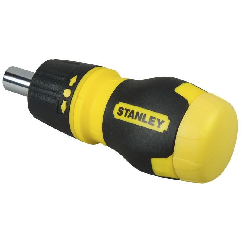 Отвертка STANLEY Multibit Stubby (0-66-358) Тип наконечника/биты крестообразный (Pozidriv/PZ)