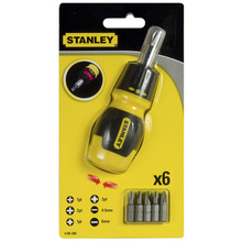 Отвертка STANLEY Multibit Stubby (0-66-358)