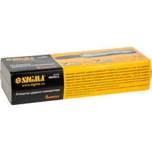 Викрутка ударно-поворотна SIGMA з битами 6 шт CrV (4004011)