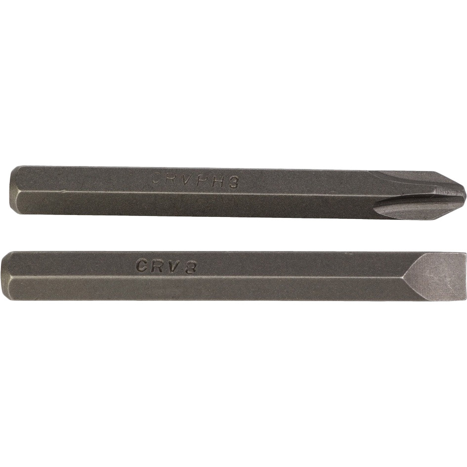 Викрутка ударно-поворотна SIGMA з битами 6 шт CrV (4004011) Номер (хрестова), мм 2, 3, 7, 8