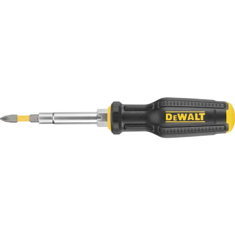 Отвертка DEWALT FULL FIT 6 Way с битами 2 шт (DWHT66569-0) Тип наконечника/биты крестообразный (Phillips/PH)