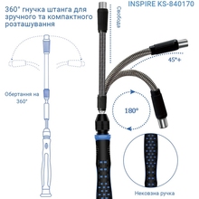 Отвертка с набором бит INSPIRE KS-840170 170 в 1