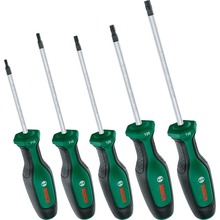 Набор отверток BOSCH Torx 5 шт (1.600.A02.BX6)