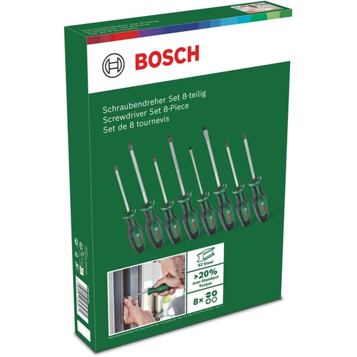 Фото Набор отверток Bosch 8шт (1.600.A02.BX8)