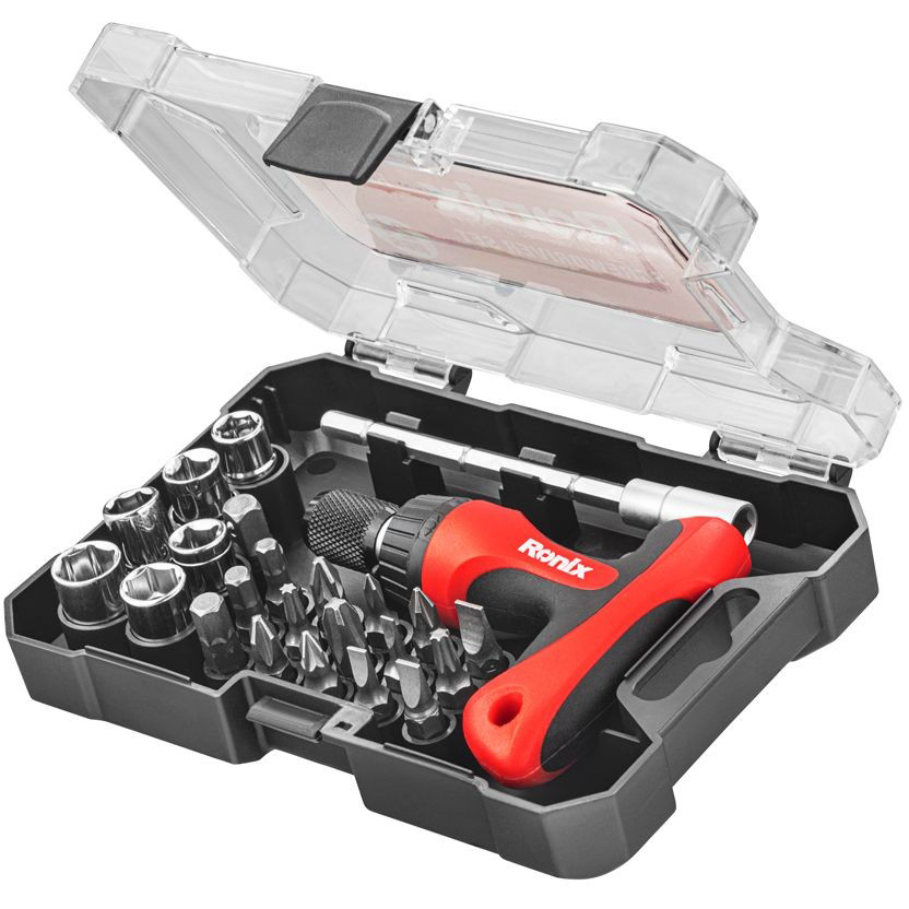 Набор отверток RONIX с насадками 24 шт (RH-2715) Тип для точных работ