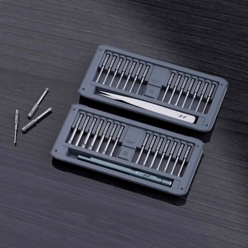 Отвертка JIMIHOME Xiaomi 30 в 1 Black (JM-GNT30) Дополнительно Предметы в наборе: Пинцет, держатель бит, биты