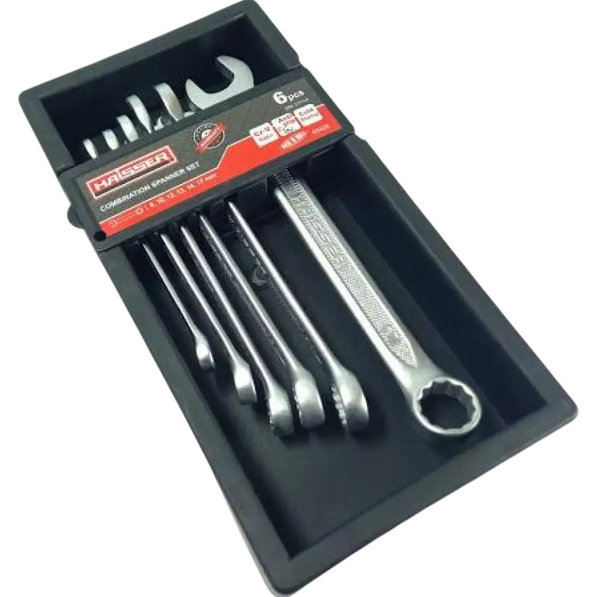 Набір ключів HAISSER 6 шт (48426) Тип комбінований