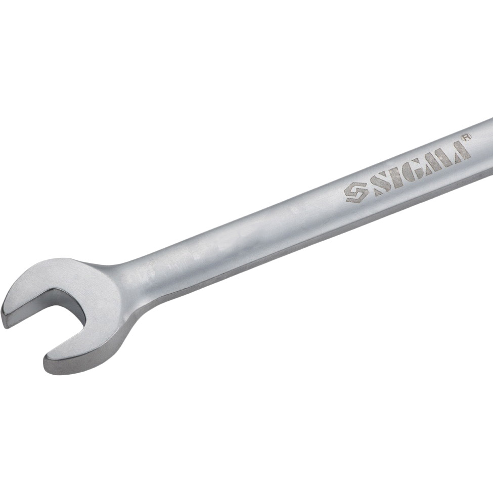 Ключ рожково-накидний SIGMA CrV satine 10 мм (6022101) Форма пряма