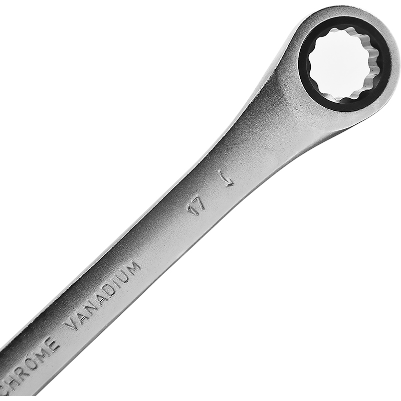 Ключ комбінований S&R Meister 17 мм (272003317) Форма пряма