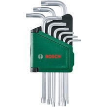 Набор ключей BOSCH T8-T40 9 шт (1.600.A02.Z9C)