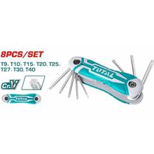 Набір ключів TOTAL Torx T9-T40 8шт. (THT1061846)