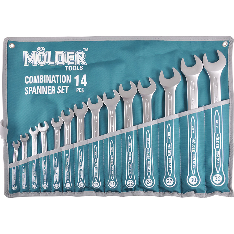 Набор ключей MOLDER CR-V 6-32 мм 14 шт (MT58114)