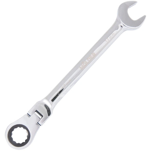 Ключ комбинированный с трещоткой и карданом MOLDER CR-V 17 мм (MT57017) Тип комбинированный с трещоткой
