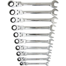 Набор ключей с трещоткой и карданом MOLDER CR-V 10шт MT57110