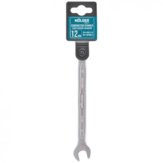 Ключ комбинированный MOLDER CR-V 12 мм (MT58012)