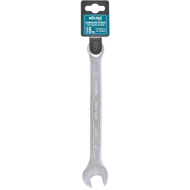 Ключ комбинированный MOLDER CR-V 18 мм (MT58018)