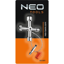 Ключ Neo Tools для шкафа (02-001)