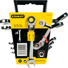 Набор ключей комбинированных Stanley MaxiDrive Plus (4-91-444)