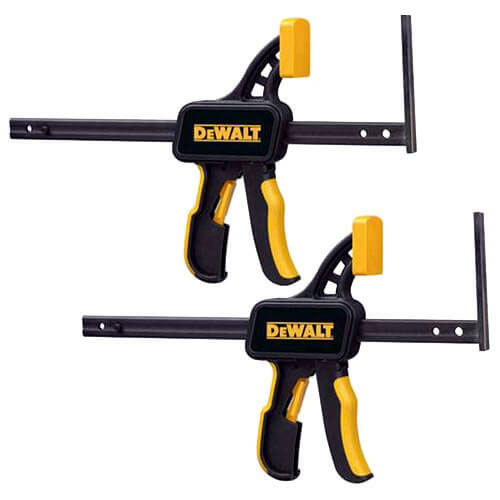Струбцини для напрямних шин DEWALT 2 шт (DWS5026) Струбцини для напрямних шин DEWALT 2 шт (DWS5026)
