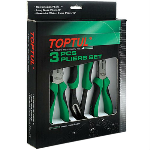 

Набор плоскогубцев TOPTUL 3 шт (GAAE0303), Набор пассатижей 3ед. (GAAE0303)