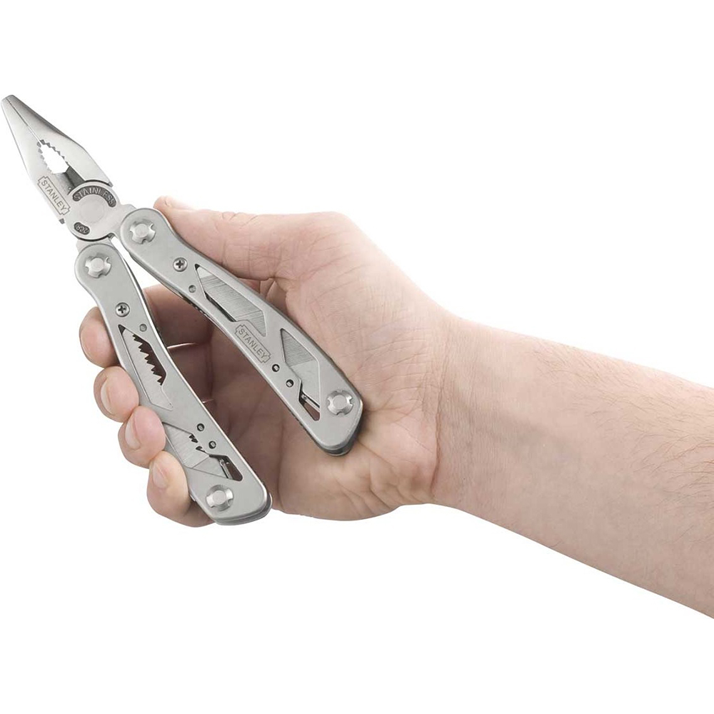 Мультитул STANLEY MULTI-TOOL с чехлом 12 в 1 (0-84-519) Материал рукояти сталь