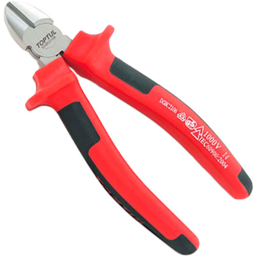

Бокорезы TOPTUL 6" (DGBC2106), Бокорезы 6" 1000V (chrome molybdenum)