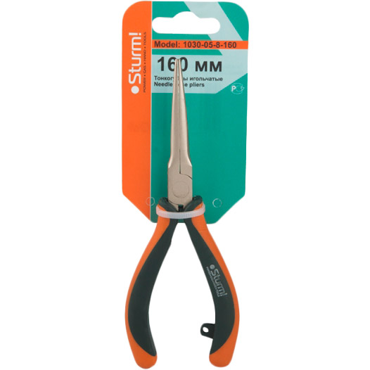 

Круглогубцы Sturm Profi mini 160 мм (1030-05-8-160), Тонкогубці (Profi mini) 160мм